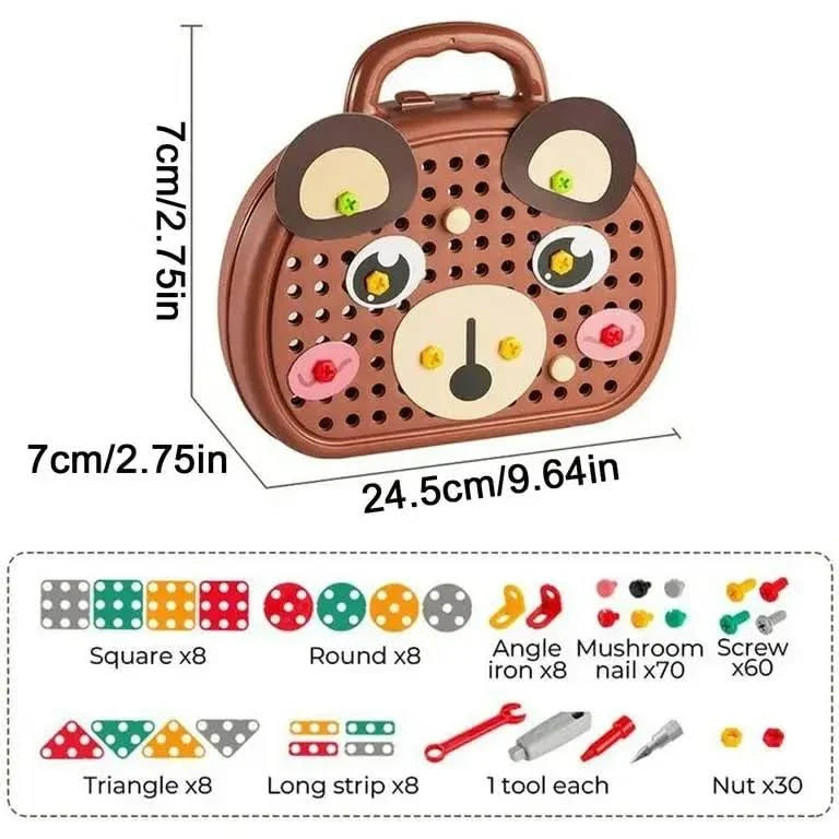 Screw Tool Box Puzzle Game