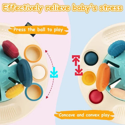 Silicone Pulling String Toy