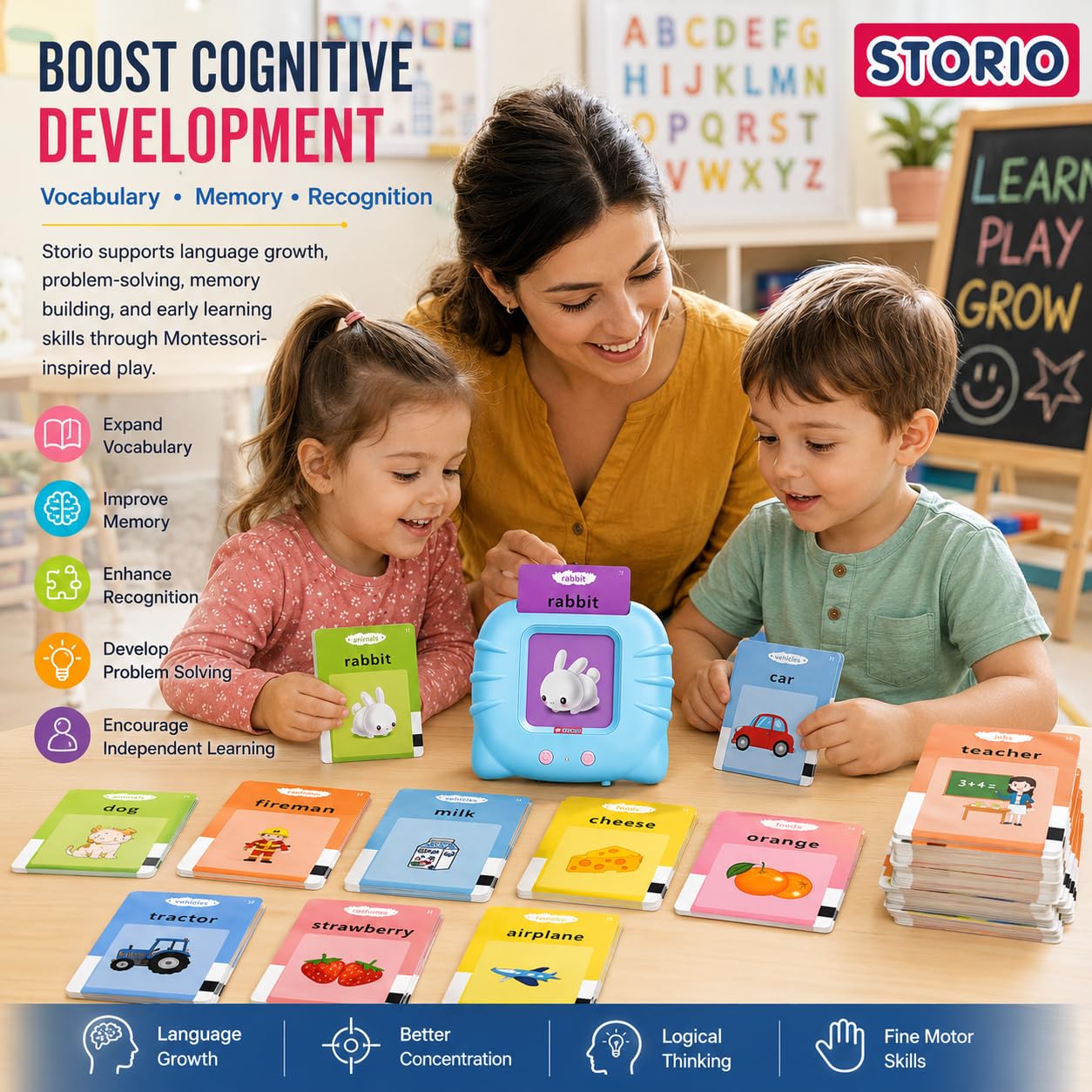 Talking Flash Cards for Kids