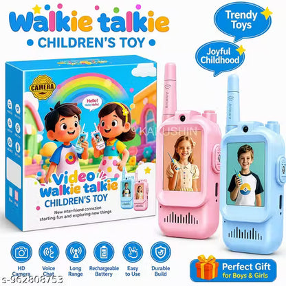 Kids Video Walkie-talkie Toy with HD Camera & Voice Changer