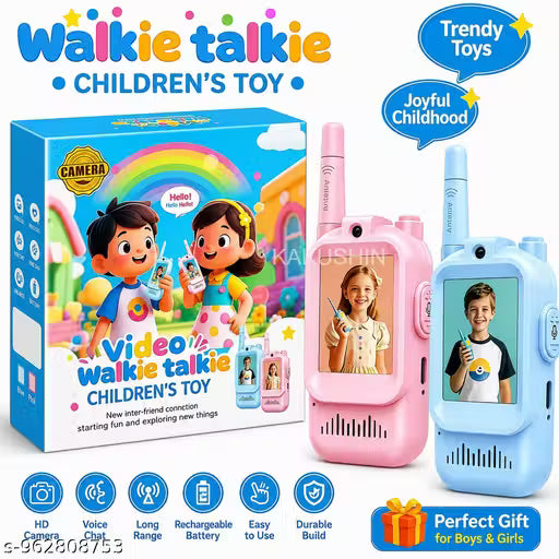Kids Video Walkie-talkie Toy with HD Camera & Voice Changer