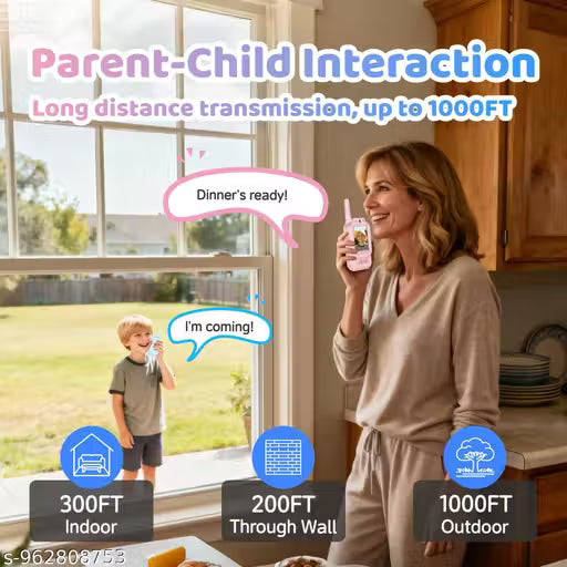 Kids Video Walkie-talkie Toy with HD Camera & Voice Changer