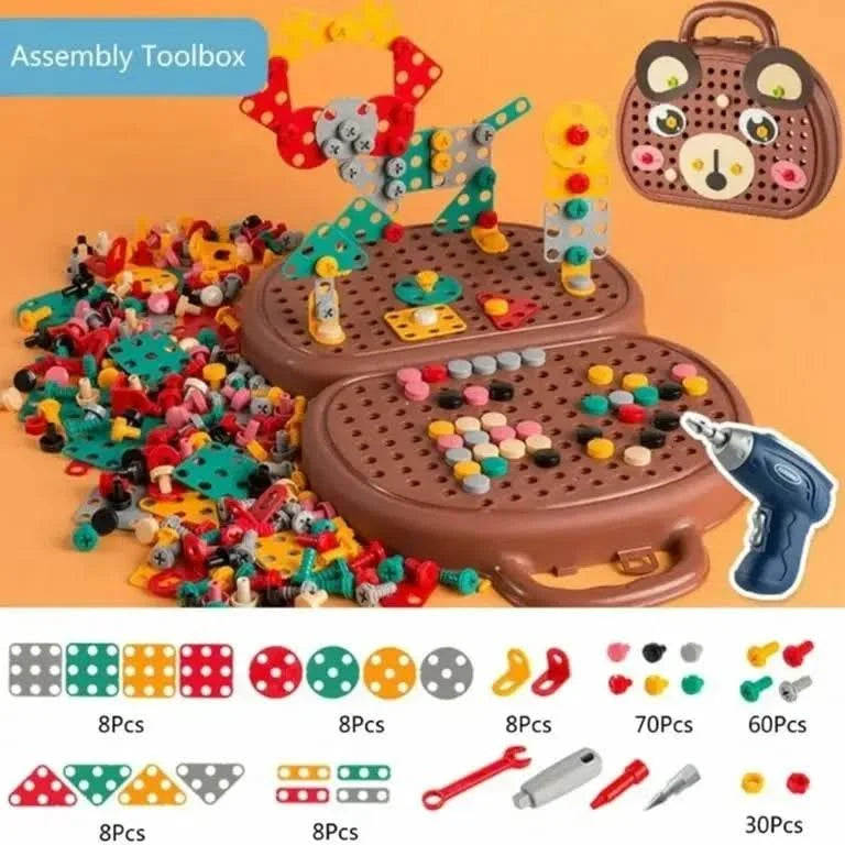 Screw Tool Box Puzzle Game