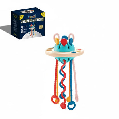 Silicone Pulling String Toy